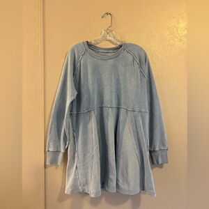 American Eagle Outfitters Blue Mini Dress